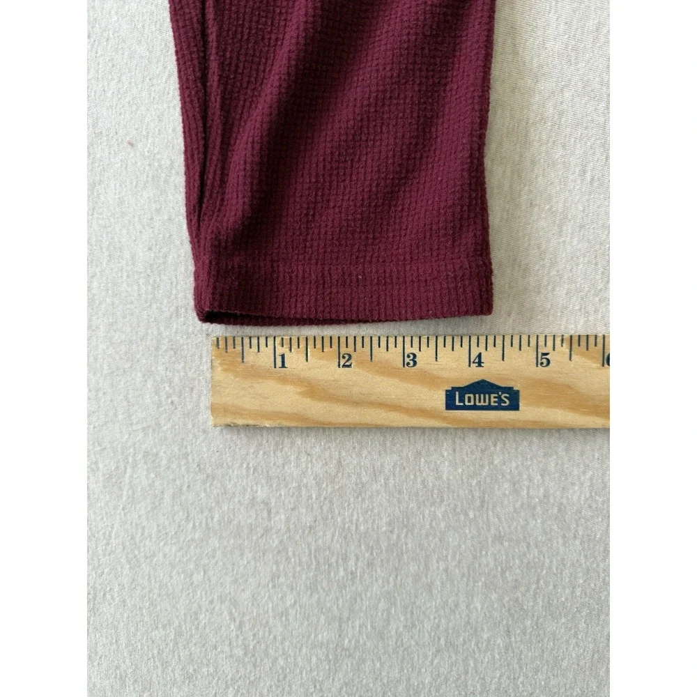Nomad Men's Large Red Cold Weather Long Sleeve Insulated Thermal Shirt